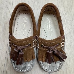 Sonatina Toddler Slip-on Loafers with Tassel Sz23